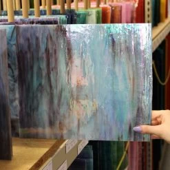 Tiffany Today Mermaid Dreams Iridized Opal Streaky -Stained Glass Deals Store 238607 40