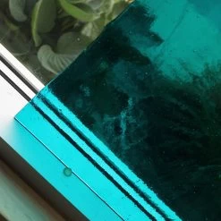 Tiffany Today Peacock Blue Transparent -Stained Glass Deals Store 238631 30