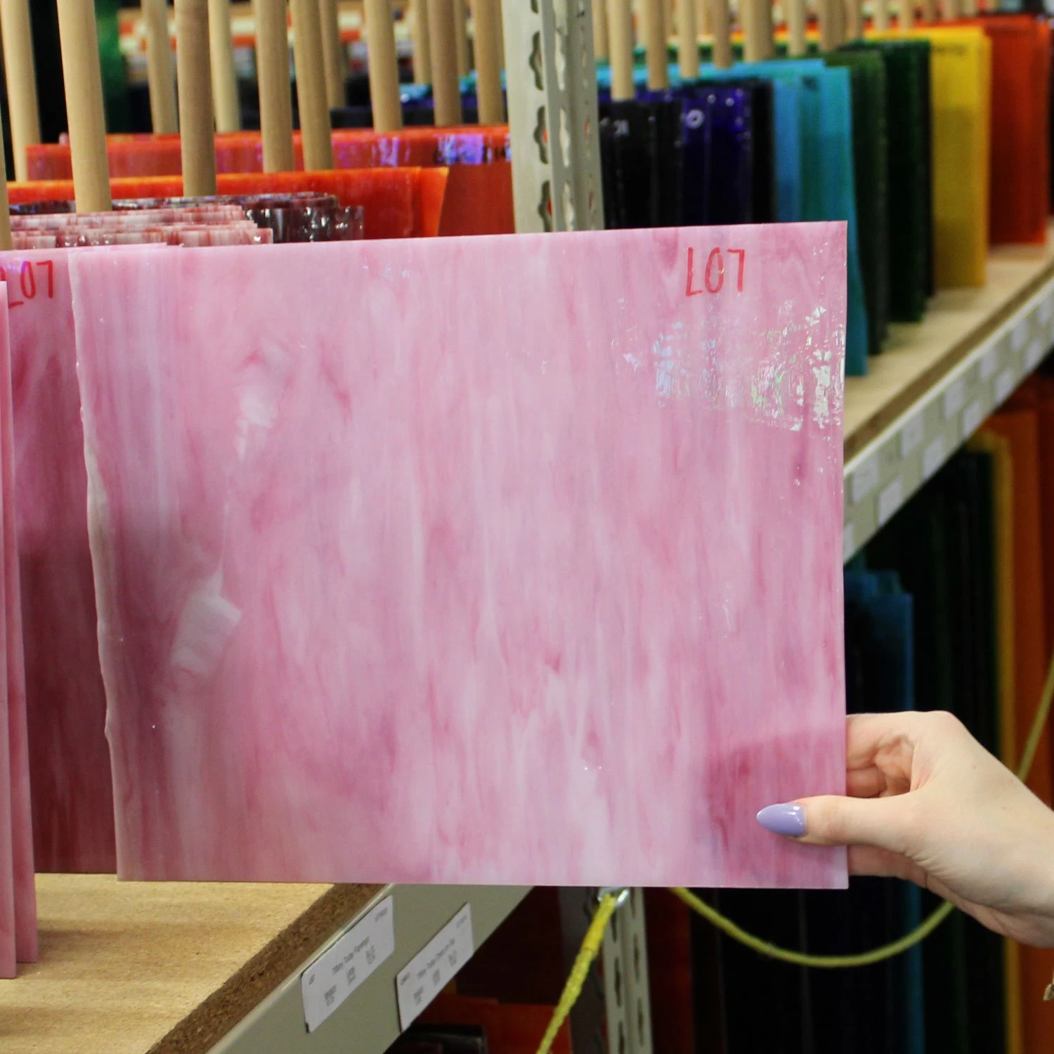 Tiffany Today Flamingo Opal Streaky 5 Tiffany Today Flamingo Opal Streaky - Image 5