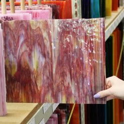 Tiffany Today Tequila Sunrise Opal Streaky -Stained Glass Deals Store 238647 40