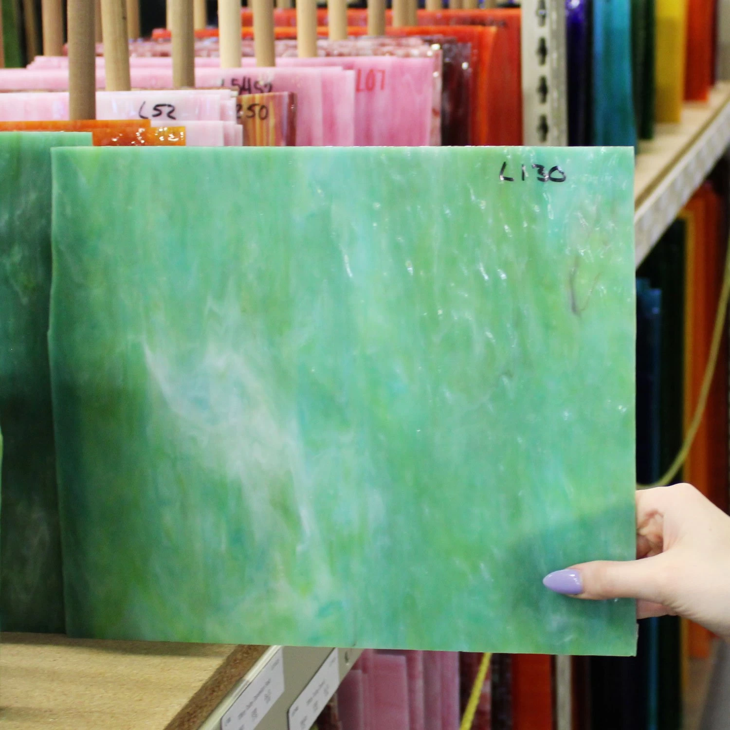 Tiffany Today Prickly Pear Opal Streaky 5 Tiffany Today Prickly Pear Opal Streaky - Image 5