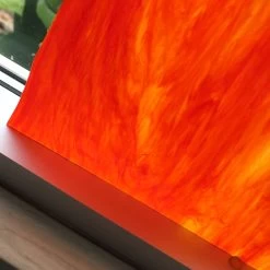 Tiffany Today Blood Orange Opal Streaky 10 Tiffany Today Blood Orange Opal Streaky -Stained Glass Deals Store 238671 30