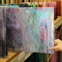 Tiffany Today Atlantis Iridized Opal Streaky -Stained Glass Deals Store 238675 40