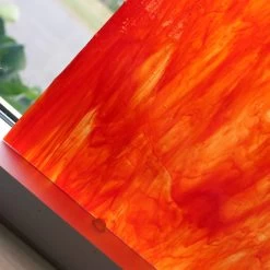 Tiffany Today Bonfire Opal Streaky 10 Tiffany Today Bonfire Opal Streaky -Stained Glass Deals Store 238679 30