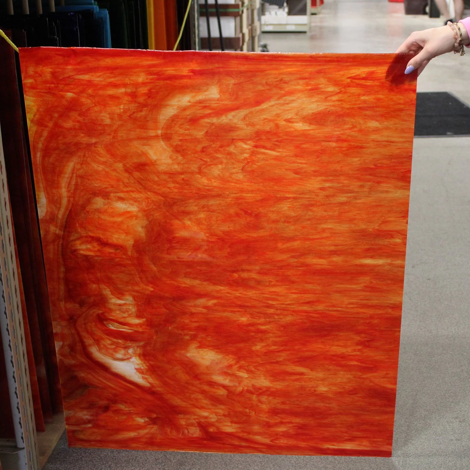 Tiffany Today Bonfire Opal Streaky 6 Tiffany Today Bonfire Opal Streaky - Image 6