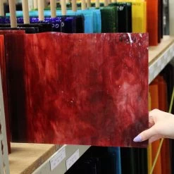 Tiffany Today Red Velvet Cake Opal Streaky -Stained Glass Deals Store 238683 40