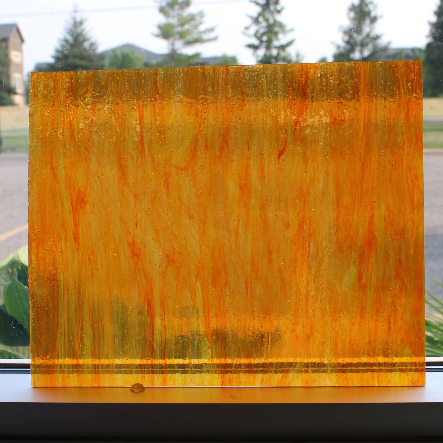 Tiffany Today Tangerine Dream Transparent Streaky 2 Tiffany Today Tangerine Dream Transparent Streaky - Image 2