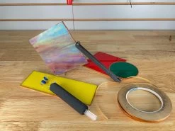 7/32" Handy Foiler Red 11 7/32" Handy Foiler Red -Stained Glass Deals Store 238840 50