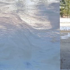 Delphi Superior White Caps Transparent Streaky - 90 COE -Stained Glass Deals Store 238957 50