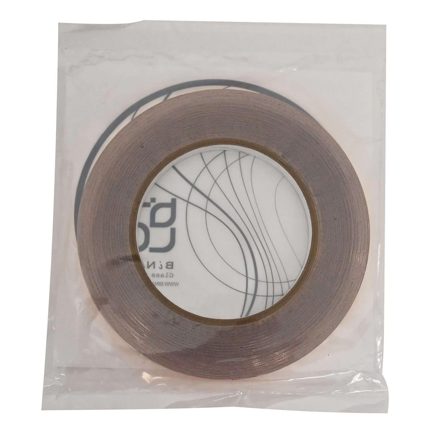 3/8" BiNARi Black Backed Copper Foil - 1.0 Mil 2 3/8" BiNARi Black Backed Copper Foil - 1.0 Mil - Image 2