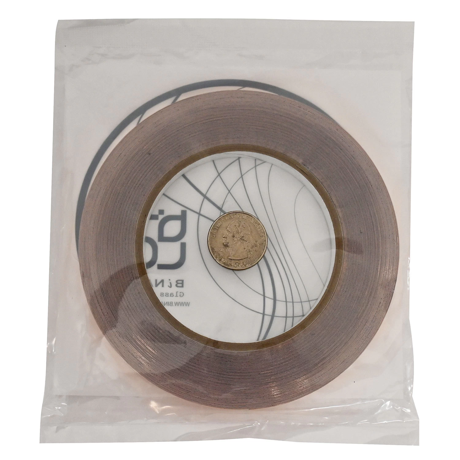 3/8" BiNARi Black Backed Copper Foil - 1.0 Mil 3 3/8" BiNARi Black Backed Copper Foil - 1.0 Mil - Image 3