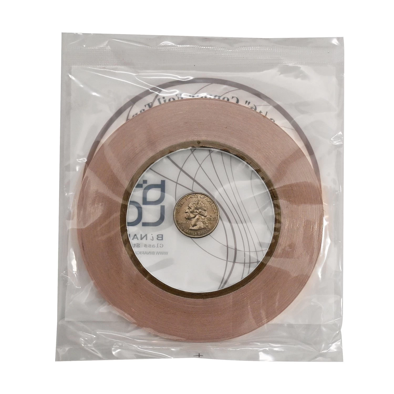 3/16" BiNARi Copper Foil - 1.0 Mil 3 3/16" BiNARi Copper Foil - 1.0 Mil - Image 3