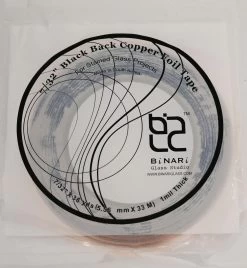 7/32" BiNARi Black Backed Copper Foil - 1.0 Mil