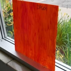 Delphi Superior Chili Pepper Opal - 90 COE -Stained Glass Deals Store 239084 20