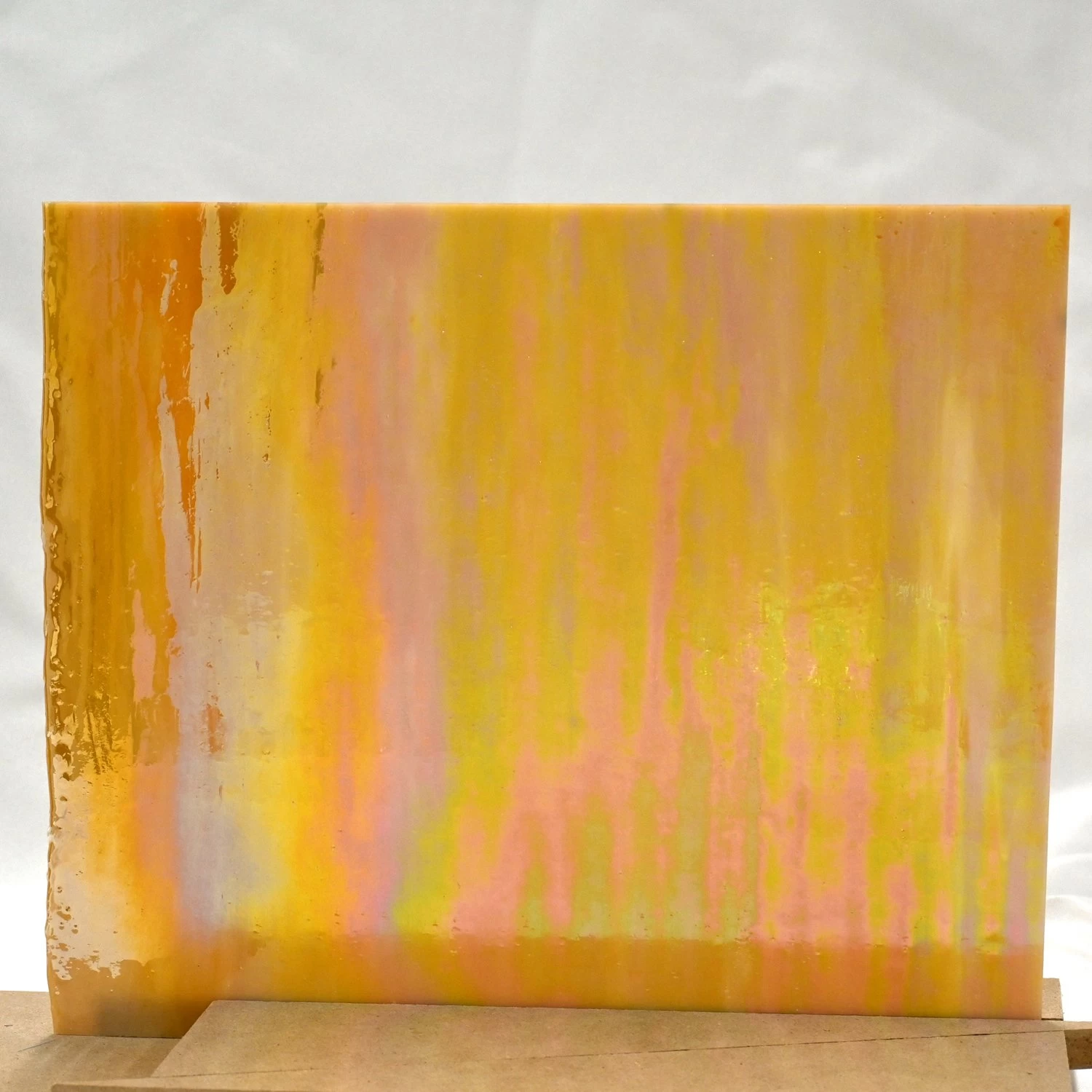 Tiffany Today Amber Iridized Opal Wispy 2 Tiffany Today Amber Iridized Opal Wispy - Image 2